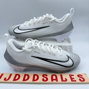 Nike Vapor Speed 3 Football Cleats White Wolf Grey FB3303-100 Men’s Sz 7.5 NEW

New Without Box