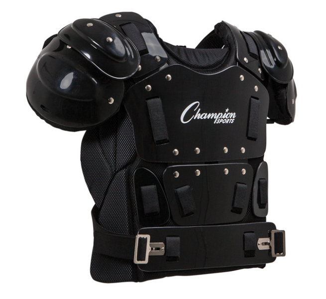 Champion Sports 15" Outside Plastic Shield Pro Model Umpire Chest Protector