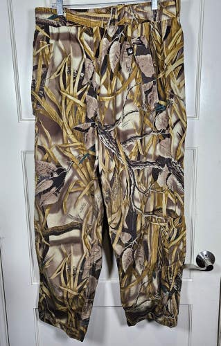 Guide Series TecH2O Pants Waterproof Hunting Realtree Wetlands Camo Size: L