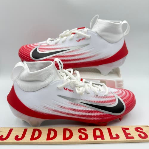 Nike Air Zoom Vapor Pro 1 Football Cleats White University Red FB3298-102 Men 8
New Without Box