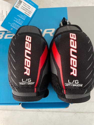 Youth Large Bauer Lil Sport Elbow Pads (New)