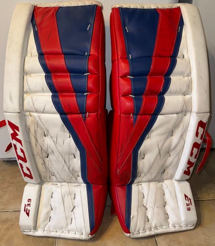 31" CCM Extreme Flex E3.9 Goalie Leg Pads (Used)