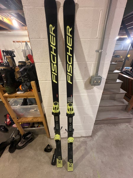 Fischer 193 cm RC4 World Cup GS Skis With Bindings Max Din 20 (Used)