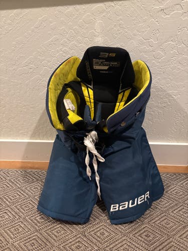 Blue Large Bauer Supreme Pant Shell (Used)