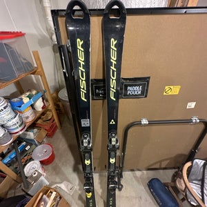 Fischer 165 cm RC4 World Cup SL Skis With Bindings (Used)