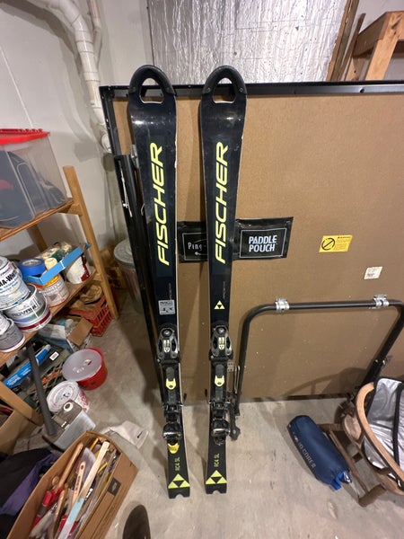 Fischer 165 cm RC4 World Cup SL Skis With Bindings (Used)