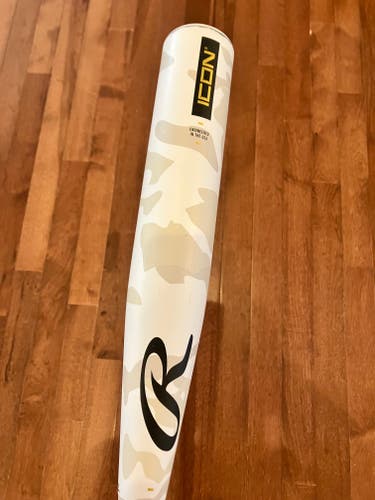2025 Rawlings Icon Composite USSSA Certified Bat (-8) 22 oz 30" (Used)
