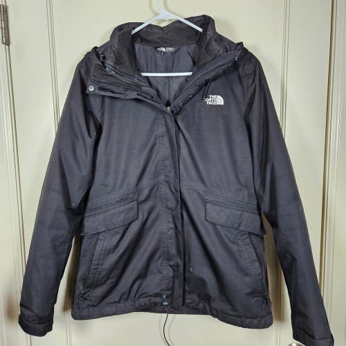 The North Face Dryvent Jacket Womens 3 in 1 Tri Climate Size: L Black Winter