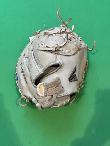 White Easton Jen Schro Elite RH Catcher's Softball Glove 33"