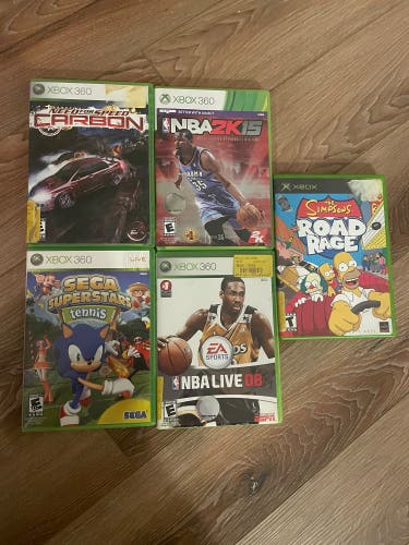 (Used) XBox 360 games