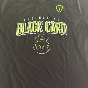 Black Large Men's Adrenaline Shirt (New)