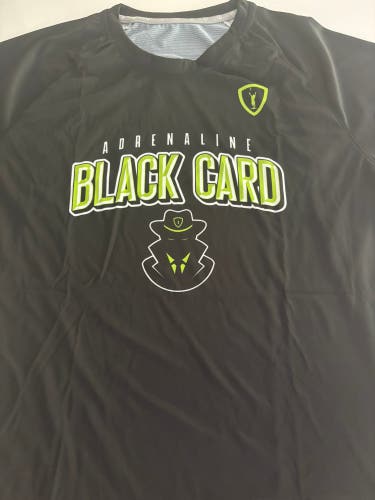 Black Large Men's Adrenaline Shirt (New)