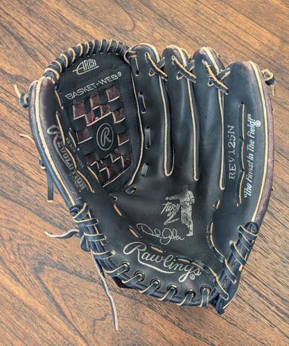 Ultimate Dad / Coach Glove - Rawlings Rev Series 12.5" - HOF NYY Derek Jeter Turn 2 Foundation