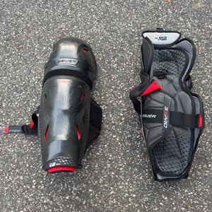 Senior Bauer Vapor 3X Pro 15" Shin Pads (Used)
