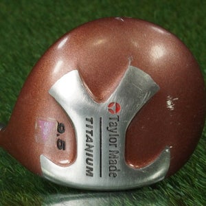 TAYLORMADE TITANIUM MINI SIZE DRIVER GRAPHITE BUBBLE STIFF FLEX S-90 PLUS 9.5