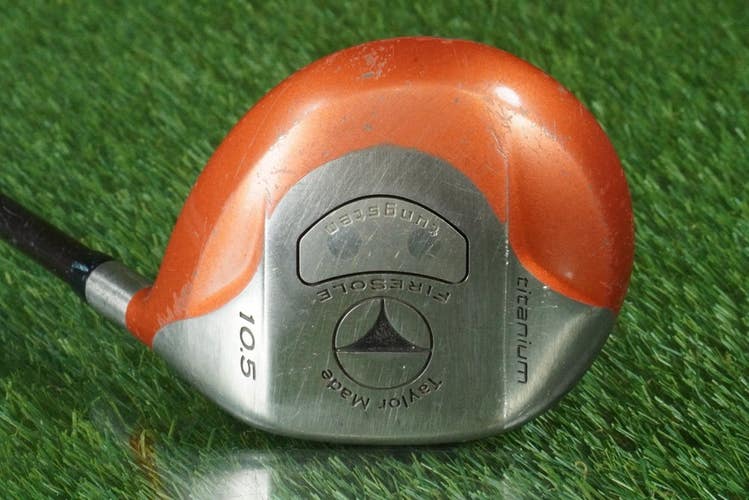 TAYLORMADE FIRESOLE MINI DRIVER TUNGSTEN TITANIUM GRAPHITE STIFF S-90 RH 10.5