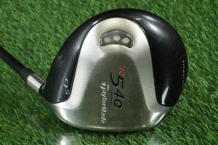 TAYLORMADE R540 JUNIOR CUT, KIDS 42 TITANIUM DRIVER GRAPHITE REGULAR FLEX 9.5
