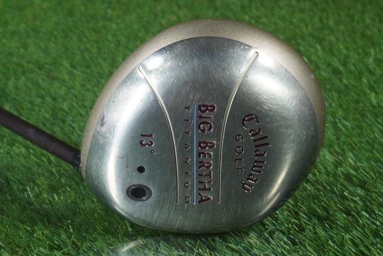 CALLAWAY BIG BERTHA TITANIUM DRIVER GEMS GRAPHITE 55W WOMEN'S LADIES FLEX 13 RH
