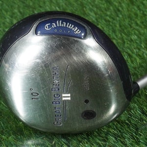 CALLAWAY GREAT BIG BERTHA II DRIVER GRAPHITE GBB SYSTEM REGULAR FLEX 10 LEFT LH