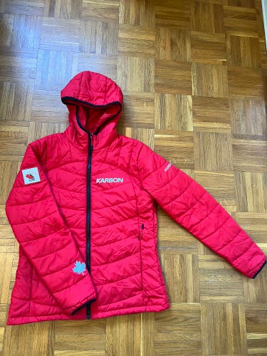 Red Women's Medium Karbon Jacket (Used)