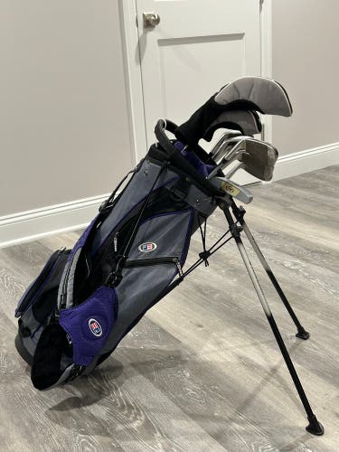 Junior US Kids Golf US Kids Tour Series 54" Right Handed Clubs (Full Set) 9 Pieces (Used)