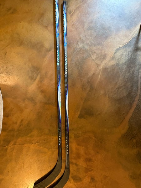2 pack Senior Bauer Vapor FlyLite Left Hand Hockey Stick P92 (New)