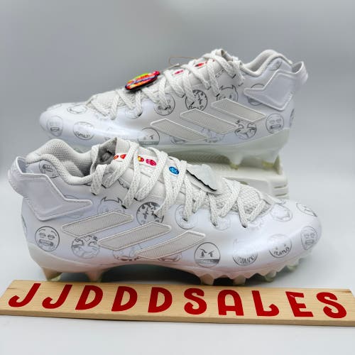 Adidas Freak 22 Big Mood Football Cleats White Emojis GX7983 Men’s Sz 9.5
New Without Box-RARE