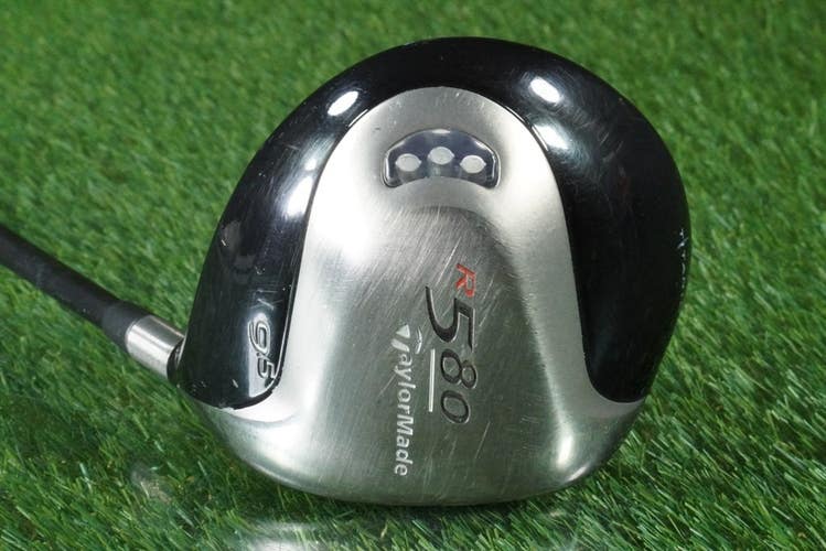 TAYLORMADE R580 DRIVER TITANIUM GRAPHITE M.A.S.2 60 STIFF FLEX 9.5 RH ~ NICE!!
