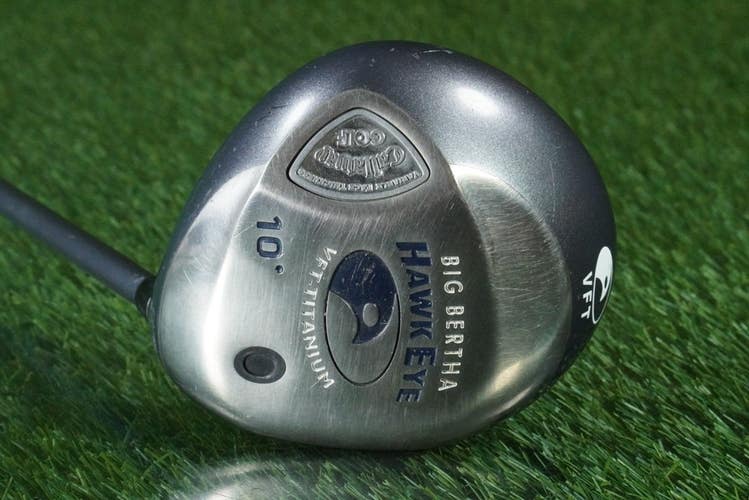 CALLAWAY BIG BERTHA HAWK EYE VFT MINI DRIVER GRAPHITE GEMS 50 LADIES 10 RH