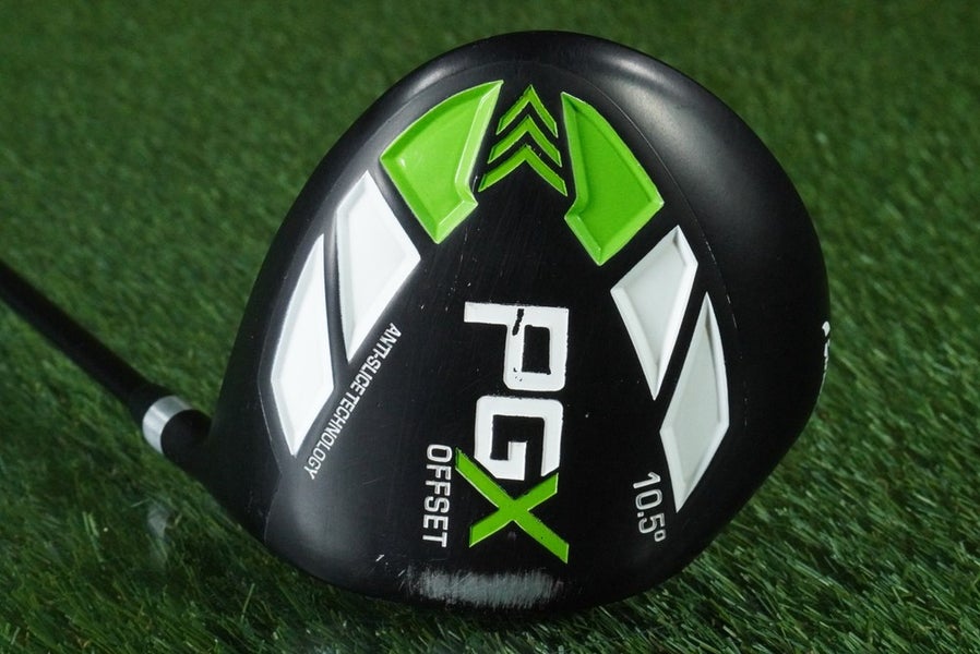 PINEMEADOW PGX DRIVER OFFSET GRAPHITE SENIOR FLEX 10.5 RH ~ LOOK!!