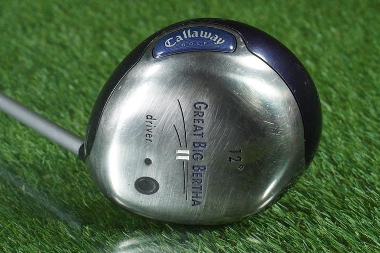 CALLAWAY GREAT BIG BERTHA II DRIVER GEMS GRAPHITE WOMEN'S LADIES FLEX 12 RH