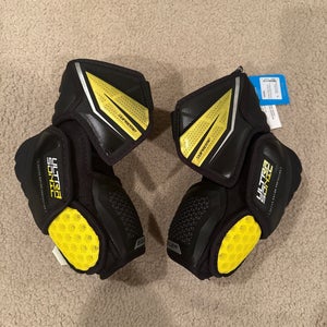 Medium Senior Bauer Supreme Ultrasonic Elbow Pads  (New)