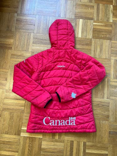 Red Women's Medium Karbon Jacket (Used)