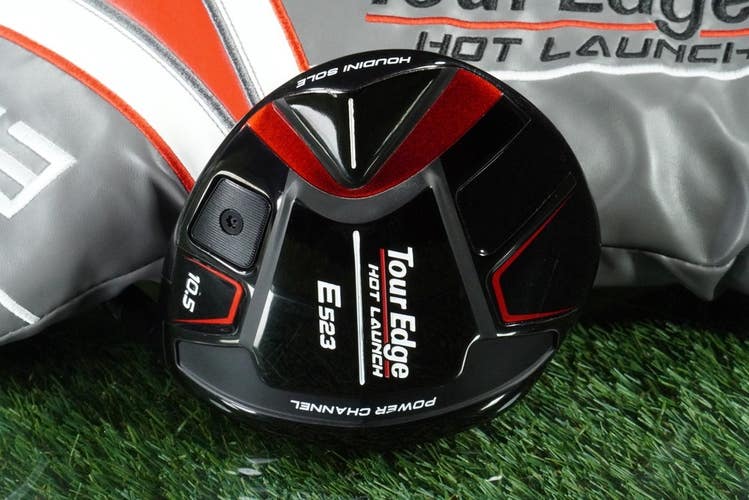 TOUR EDGE E523 DRIVER HOT LAUNCH UST MAMIYA 10.5 RH W/ HEADCOVER ~ MINTY!!