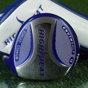 KNUTH GOLF HIGH HEAT DRIVER FUJIKURA PRO GRAPHITE REGULAR 12 RH W/ HEADCOVER