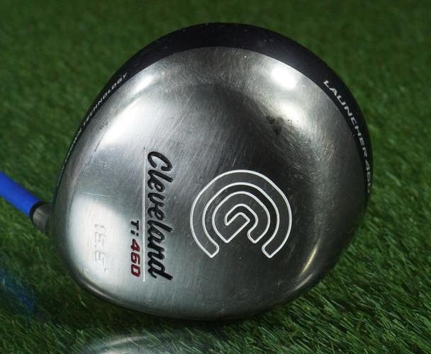 CLEVELAND TI 460 DRIVER GRAFALLOY PRO LAUNCH BLUE GRAPHITE 55A SENIOR 15.5 RH