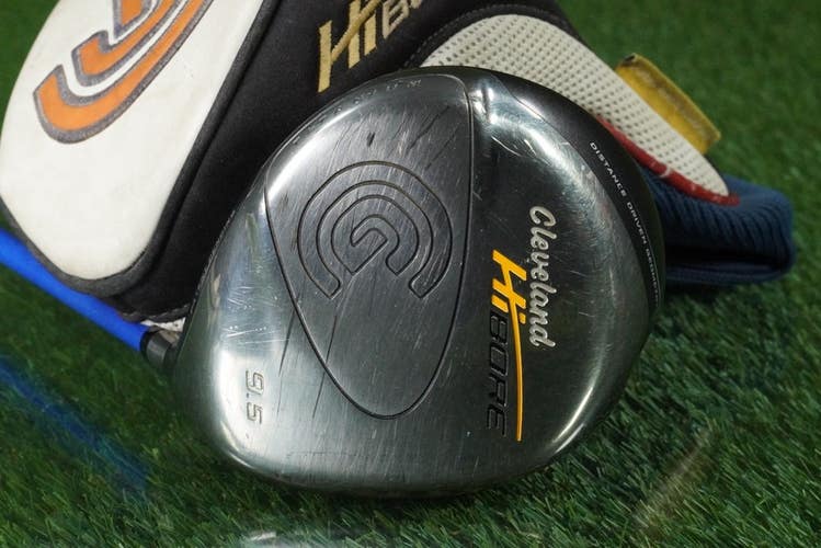 CLEVELAND HI BORE DRIVER GRAFALLOY PROLAUNCH BLUE REGULAR FLEX 9.5 ! READ!!