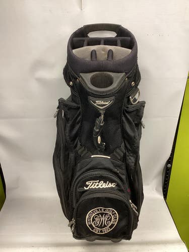 Used Titleist CART BAG Mens Cart Bag Black 11851-S000037017