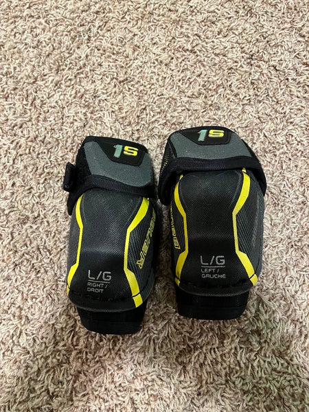 Youth Large Bauer Supreme 1S Elbow Pads Pro Stock (Used)