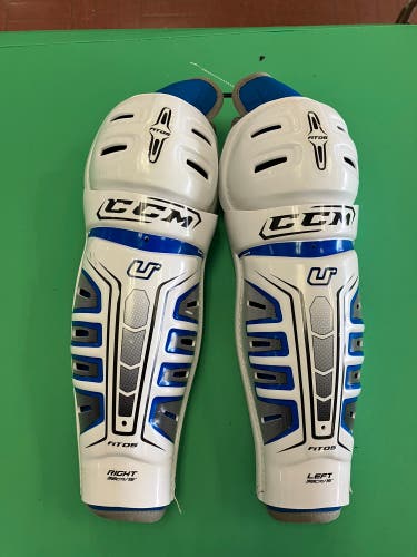 Senior CCM U+ Shin Pads 15" (Used)