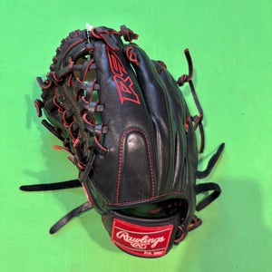 Black Rawlings R9 LH Infield Baseball Glove 11.5"