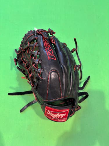 Black Rawlings R9 LH Infield Baseball Glove 11.5"