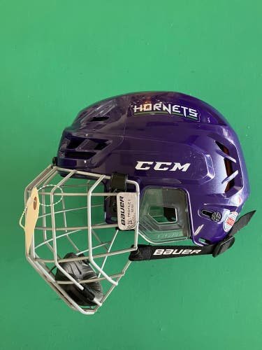 Purple Medium CCM Tacks 710 Helmet (Used)
