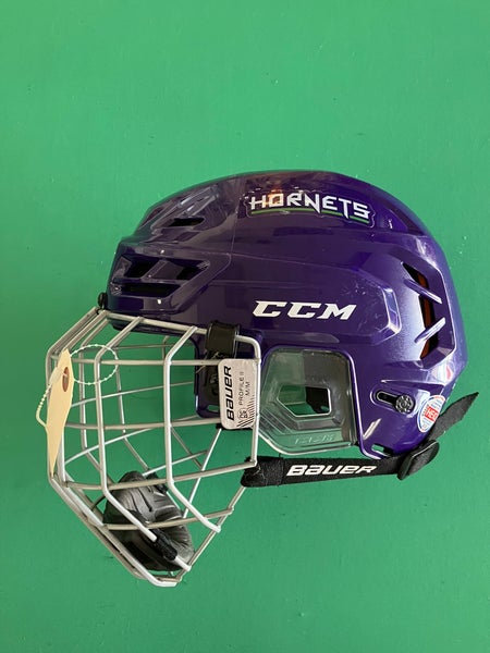 Purple Medium CCM Tacks 710 Helmet (Used)