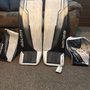34" 2024 Bauer Supreme Shadow Regular Goalie Full Set Pro Stock (Used)