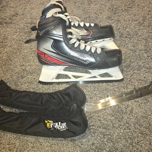Bauer Vapor 2X Pro Hockey Goalie Skates Regular Width 10 (Used)