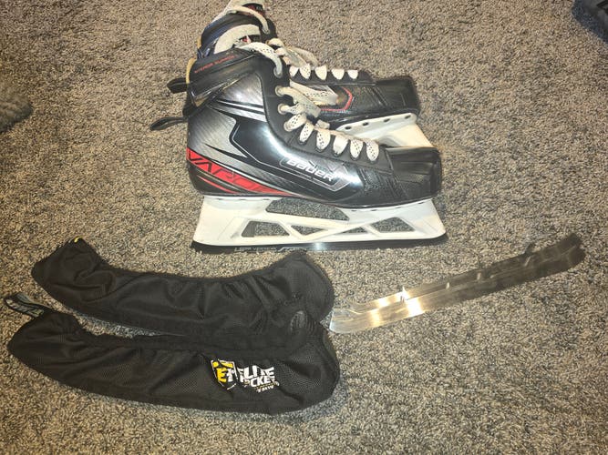 Bauer Vapor 2X Pro Hockey Goalie Skates Regular Width 10 (Used)