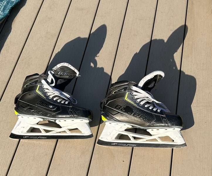 Bauer Elite Hockey Goalie Skates 10 (Used)