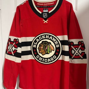 Chicago Blackhawks Winter Classic Jersey with Patch
