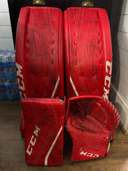 34" + 2” CCM Premier Pro Regular Goalie Full Set (Used)